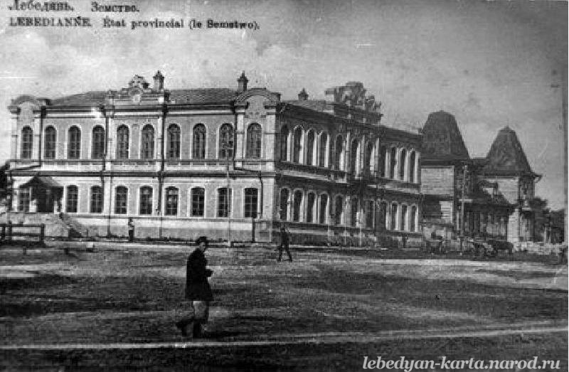мужская гимназия в городе Лебедянь на улице Кузьминской